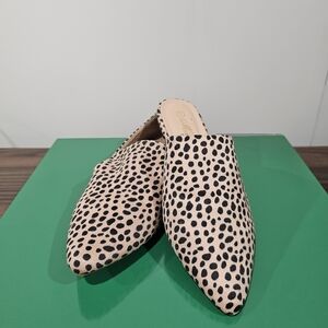 Cheetah/ Leopard Print Women's Mules Sz 7